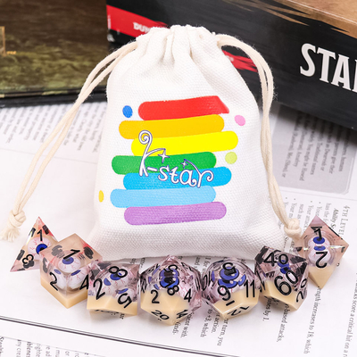 Main rectifiant Mini Polyhedral Dice Set Sturdy universel pour des cadeaux
