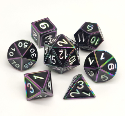 La main a poli les biens réglés de matrices noires de RPG pour Shadowrun et orienteur