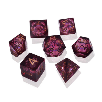 La résine de versement RPG de main découpent le dièse durable bordé pour Shadowrun