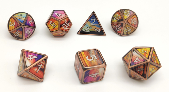 Découpage exquis non-toxique antiusure des matrices RPG en métal pour la collection