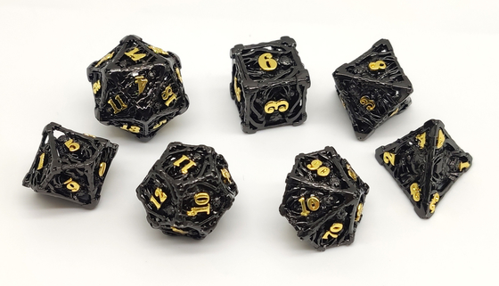 Le métal portatif inodore de matrices de DND, main a découpé les matrices noires de RPG