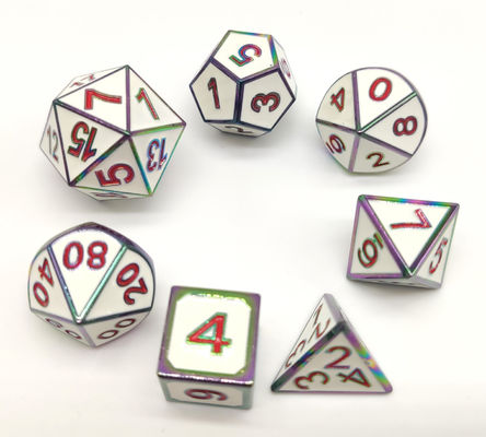 ISO9001 la main d'ensemble de matrices en métal blanc RPG a découpé pour le marteau et le Yahtzee