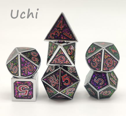 Mini poids léger de meulage manuel des matrices D6 D8 D10 de RPG pour la collection