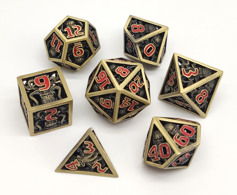 Matrices polyèdres non-toxiques de polissage DND portatives pour les jeux de table