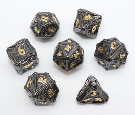 Mini Polyhedral Dice léger non-toxique D4 D12 D20 inodore