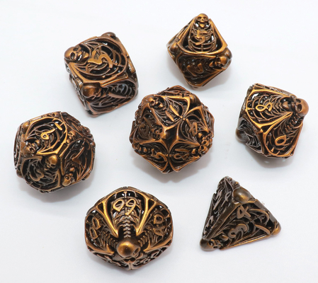 Vigoureux résistant à l'usure ordonné de Mini Polyhedral Dice DND de tranchants