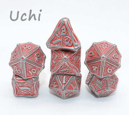 Biens pratiques antiusure de Mini Polyhedral Dice Set Handcrafted