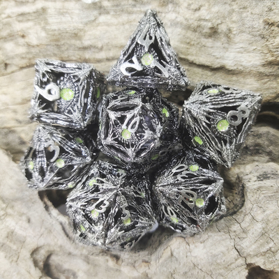 Résine de bord résistante à l'usure de dés Portable pour Shadow Run Dungeons and Dragons RPG