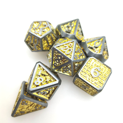 PCs de luxe polyèdres d'ensembles de matrices de carte de Pokemon les 7 ont placé la boîte de propulseur de carte de Pokemon pour le jeu de Dnd