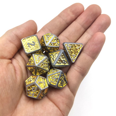 Jeu pour la haute température de Mini Supplier Polyhedral RPG d'ensemble de matrices de l'adulte DND