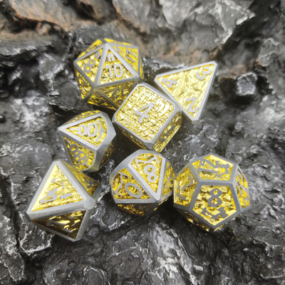 Jeu pour la haute température de Mini Supplier Polyhedral RPG d'ensemble de matrices de l'adulte DND