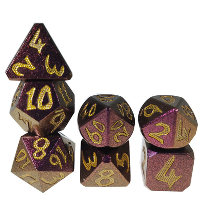 Les matrices polyèdres en métal ont placé le poids léger de manuel de matrices de jeu de luxe