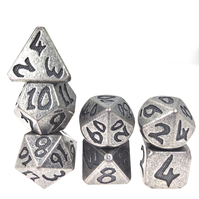 Jeu de dés RPG polyédriques Mini fournisseur pour polyèdre résistant aux donjons et dragons