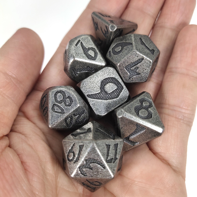 Jeu de dés RPG polyédriques Mini fournisseur pour polyèdre résistant aux donjons et dragons
