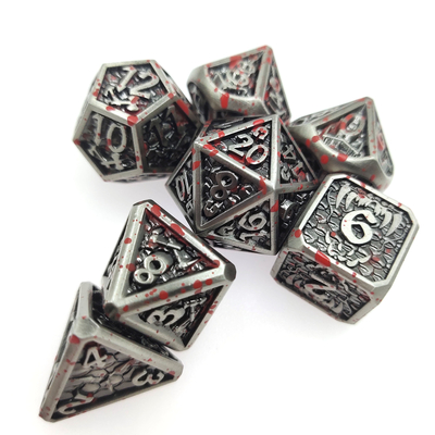 Jeu de table Métal RPG Dice Neat Sharp Edges Liqui Jeu de rôle Jeux de dés