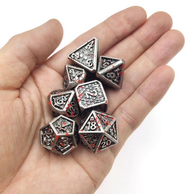 Jeu de table Métal RPG Dice Neat Sharp Edges Liqui Jeu de rôle Jeux de dés