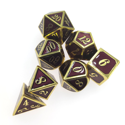 Les matrices multi de jeu de couleur RPG d'ensemble exquis de matrices des tranchants ont placé l'usage polyèdre