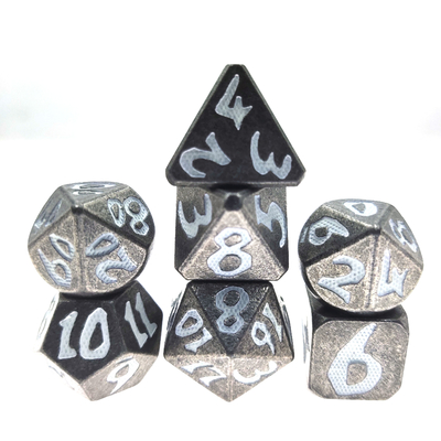 Les matrices non-toxiques de jeu de RPG ont placé le manuel pratique polyèdre rectifiant les matrices minuscules