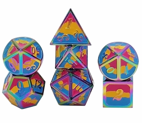 Jeu de dés en métal de 16 mm