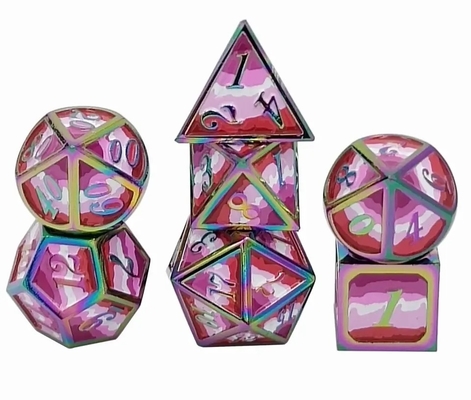 Jeu de dés en métal de 16 mm