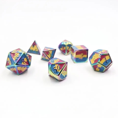 Jeu de dés en métal de 16 mm