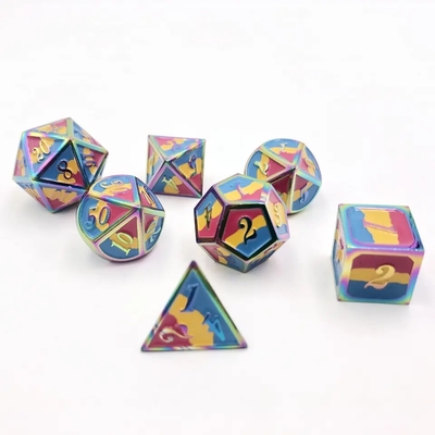 Jeu de dés en métal de 16 mm