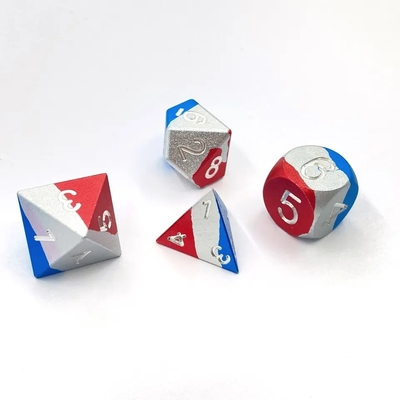 Couleur polyédrique DND jeu de dés