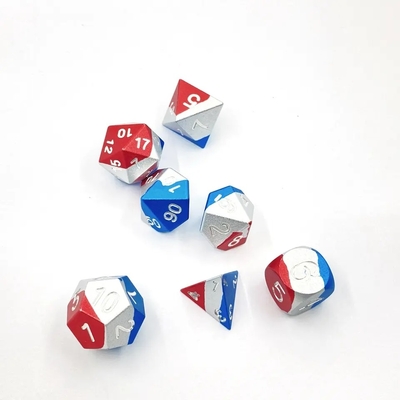 Couleur polyédrique DND jeu de dés