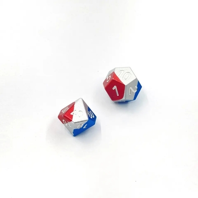 Couleur polyédrique DND jeu de dés