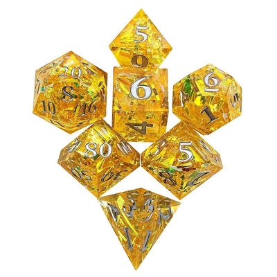 Couleur bande multi-facettes de résine dés porte donjon et dragon DND#COC
