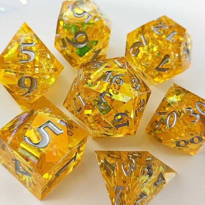 Couleur bande multi-facettes de résine dés porte donjon et dragon DND#COC