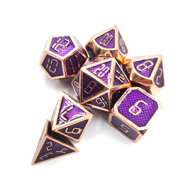 Le temps numérique en métal solide dés Dragon et Donjon DND RPG COC