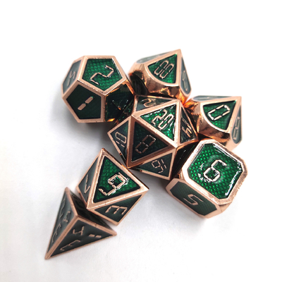 Le temps numérique en métal solide dés Dragon et Donjon DND RPG COC