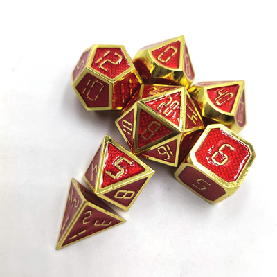 Le temps numérique en métal solide dés Dragon et Donjon DND RPG COC