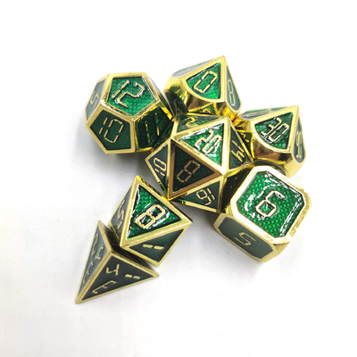 Le temps numérique en métal solide dés Dragon et Donjon DND RPG COC