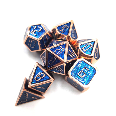 Le temps numérique en métal solide dés Dragon et Donjon DND RPG COC