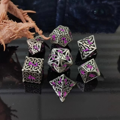 Jeu de société interdépendant DND RPG en dés métalliques Dragon et Underground City