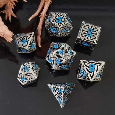 Jeu de société interdépendant DND RPG en dés métalliques Dragon et Underground City