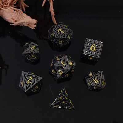 Jeu de société interdépendant DND RPG en dés métalliques Dragon et Underground City