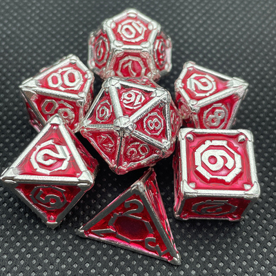 Jeu de dés personnalisé en métal multi-face