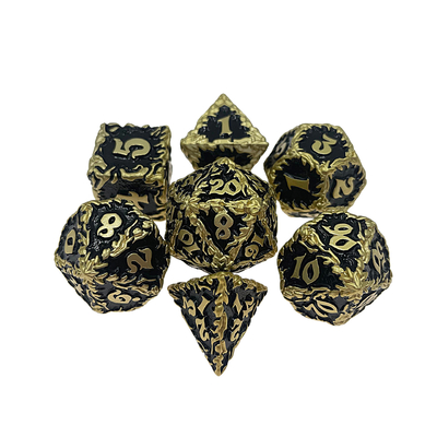 Le jeu de dés multi-faces White Tree Vine Metal