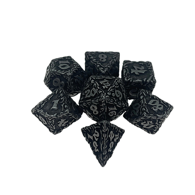 Le jeu de dés multi-faces White Tree Vine Metal