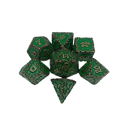 Le jeu de dés multi-faces White Tree Vine Metal