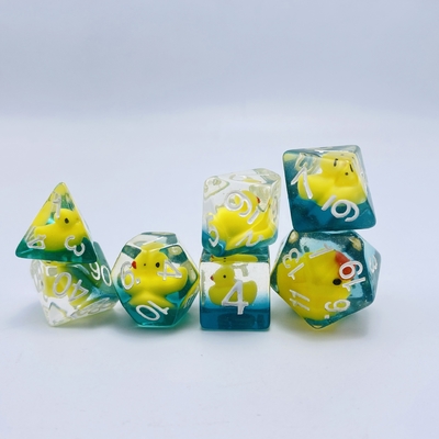 Duckling Résine naturelle multi-noodle jeu de table jeu de dés et de dés
