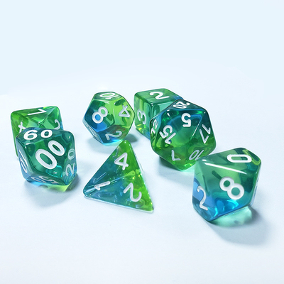 Jeu de dés de jeu de société à multiples facettes Dragon et Donjon