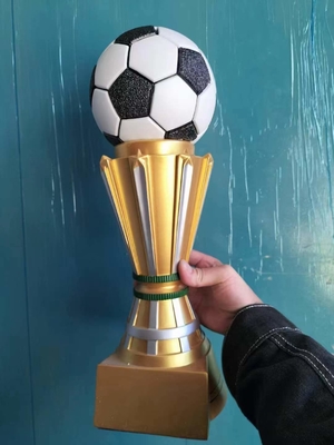 Compétition sportive Trophée en résine avec logo personnalisé