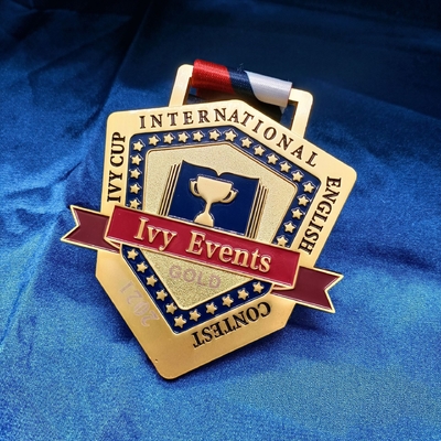Médaille métallique de marathon pour les occasions et les événements