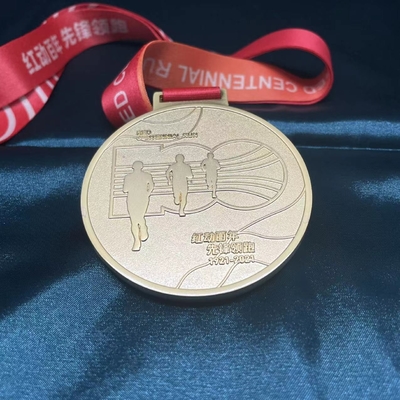 Médaille métallique de marathon pour les occasions et les événements