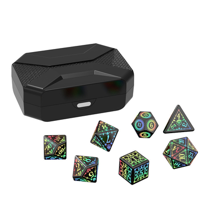 Les éléments de Noël LED jeu de dés à recharge Dragon And Dungeon