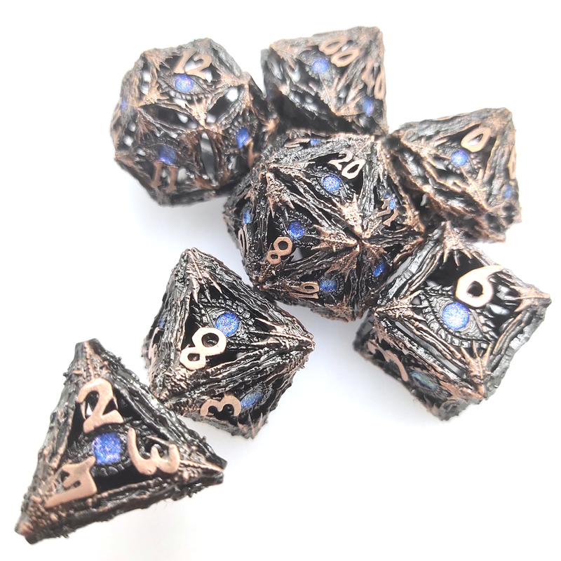 Polissage de résine de bord tranchant unique non toxique pour les mini dés RPG Savage World